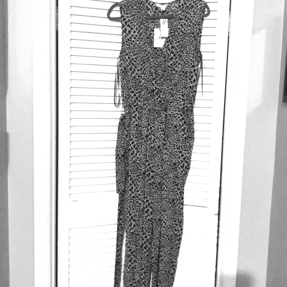 DVF Snake Print Jumpsuit (New)